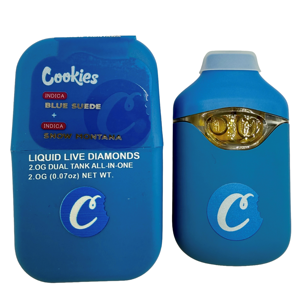 BLUE SUEDE/ SNOWMONTA