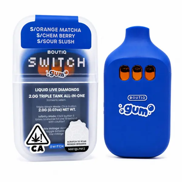 ORANGE MATCHA/CHEM BERRY/SOUR SLUSH: 91.69%