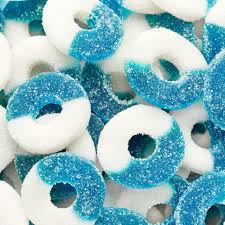 BLUE RASPBERRY RINGS 