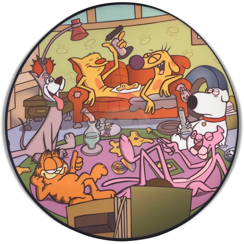 LARGE CARTOON DAB MAT