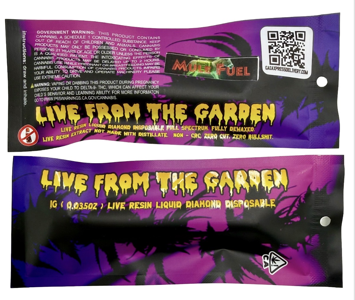 MUEL FUEL LIVE RESIN: