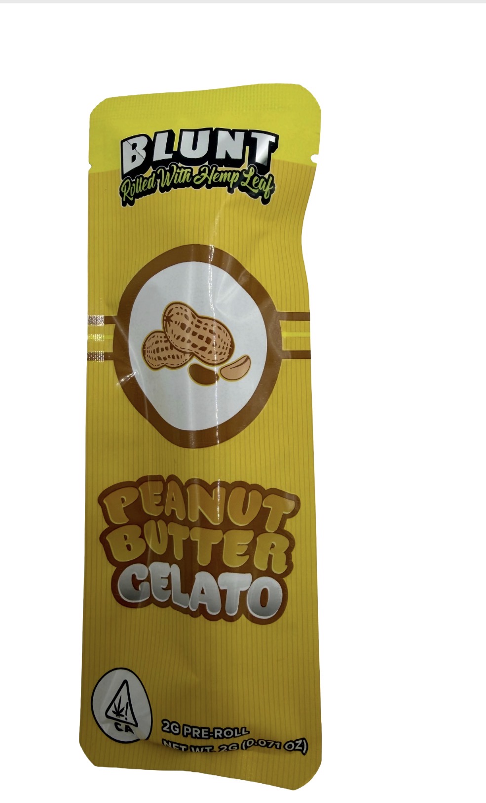 PEANUTBUTTER GELATO: 33.08% 2 GRAM PREEROLL
