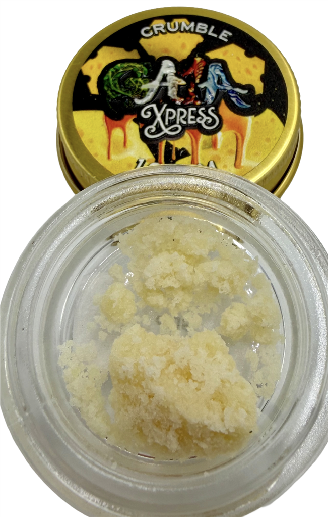 EMERALD OG × GRANDDADDY PURPLE CRUMBLE: 75.12%