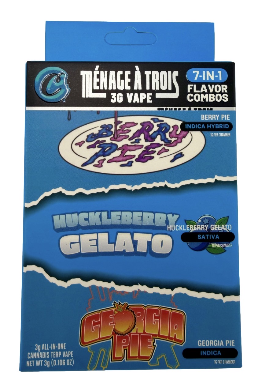 BERRY PIE/HUCKLEBERRY GELATO/GEORGIA PIE: 86.63%