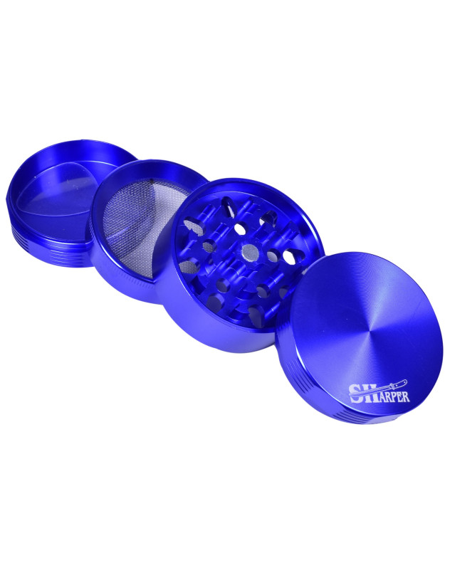 BLUE 4 PIECE GRINDER