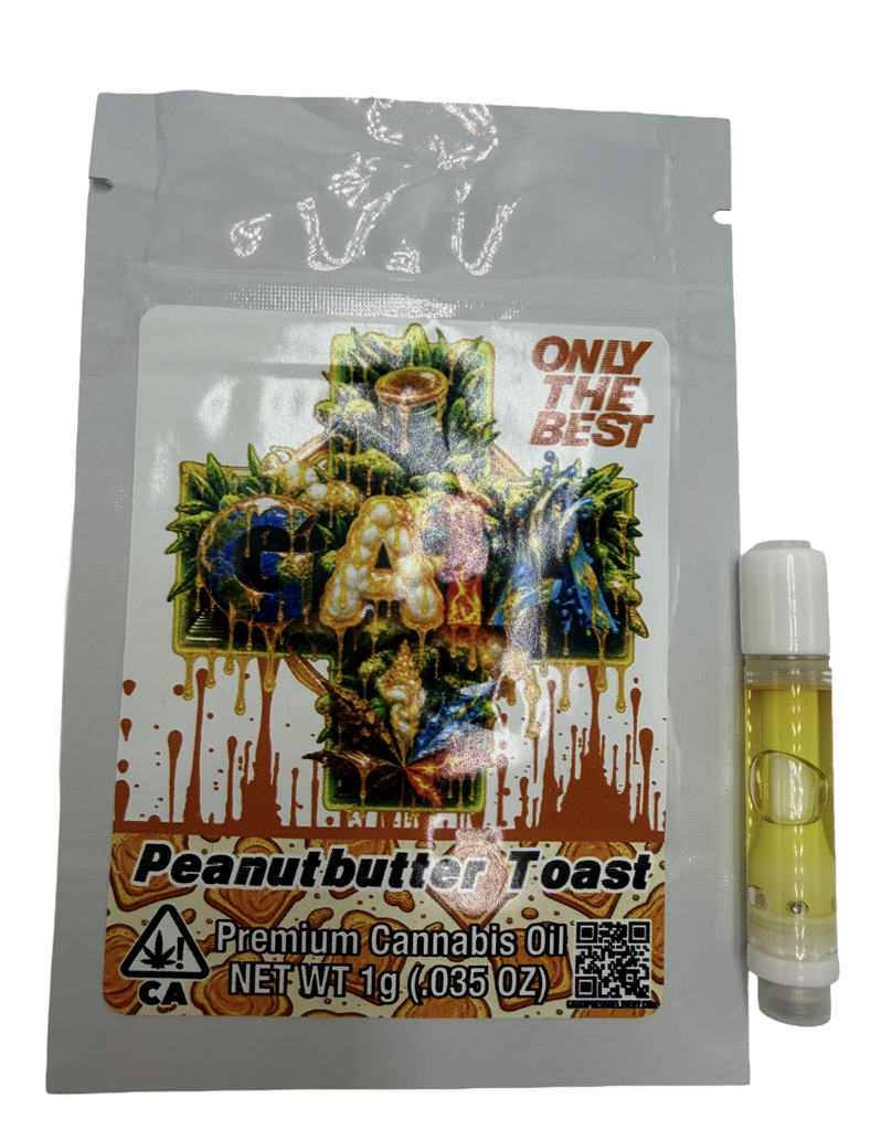 PEANUTBUTTER TOAST: 89.02% GAIA CART
