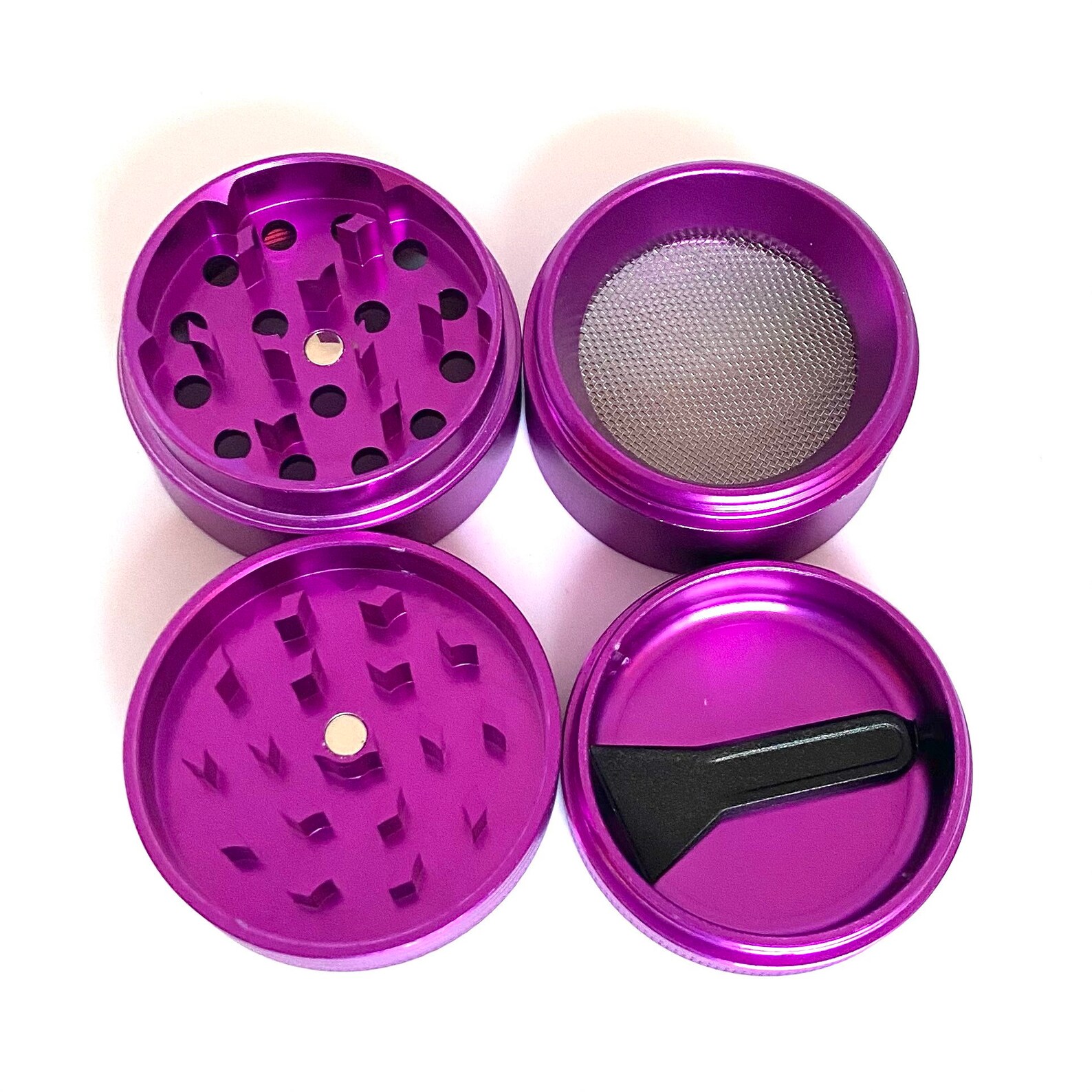 PURP 4 PIECE GRINDER